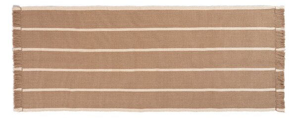 Ferm LIVINGferm LIVING - Calm Kelim Runner 80x200 Dark Sand/Offwhite ferm LIVING