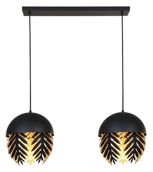 LucandeLucande - Aparas 2 Pendant Black/Gold Lucande