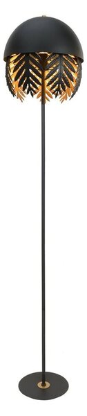 LucandeLucande - Aparas Floor Lamp Black/Gold Lucande