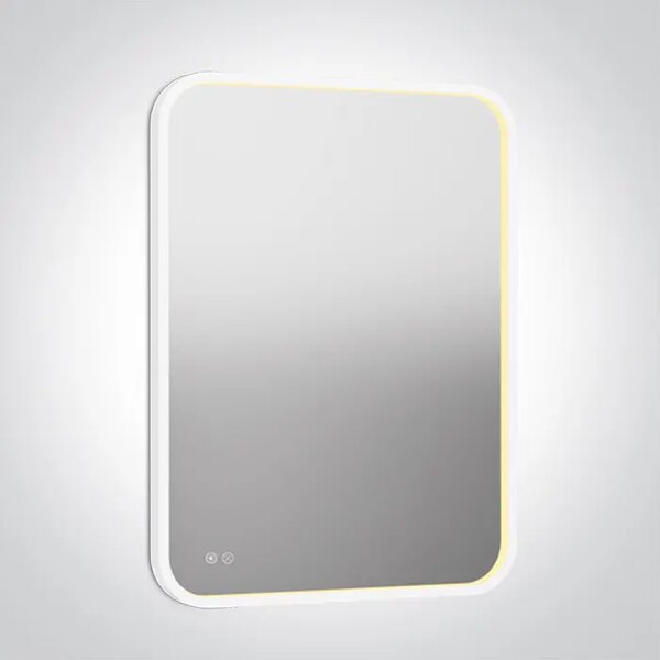 LED PRAVOKOTNO OGLEDALO 20W CCT IP44 230V ZATEMNLJIVO BELO DM60208D/W/V