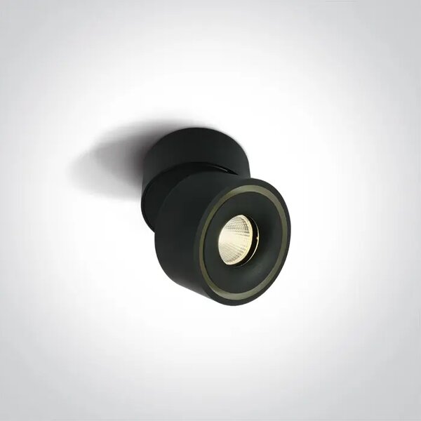 STROPNI LED REFLEKTOR COB 8W CCT IP20 ČRNA DM12108LA/B/V
