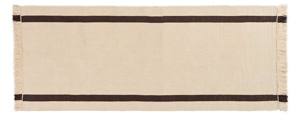 Ferm LIVINGferm LIVING - Calm Kelim Runner 80x200 Offwhite/Coffee ferm LIVING