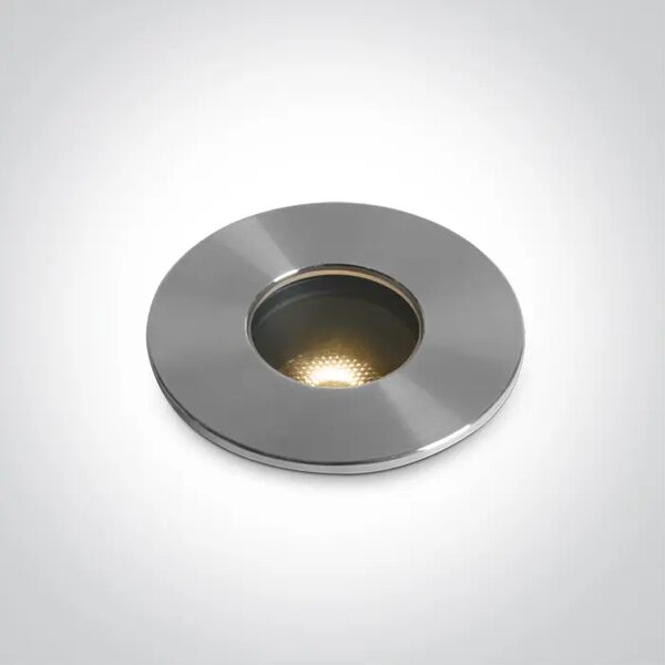 LED TALNA VGRADNA SVETILKA 4,5 W WW IP67 TEMNA SVETLOBA 500mA ALUMINIJASTA DM69068B/W