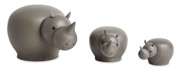 WoudWoud - Rina Rhinoceros Medium Taupe Woud