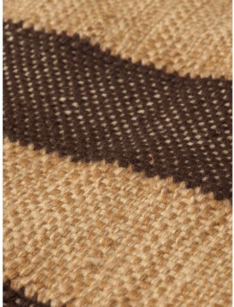 Ferm LIVINGferm LIVING - Ives Rug 140x200 Tan/Chocolate ferm LIVING