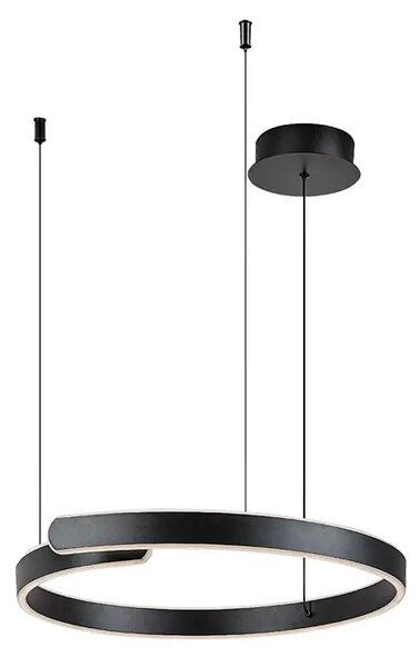 Silnora viseča LED svetilka 35W/ČRNA/IP20/2200lm RA72114