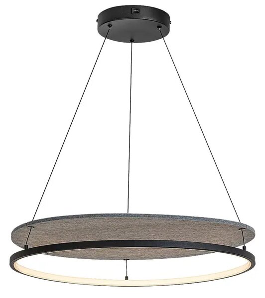 Viseča LED svetilka Farenzo 40W/ČRNA/IP20/2000lm RA72032