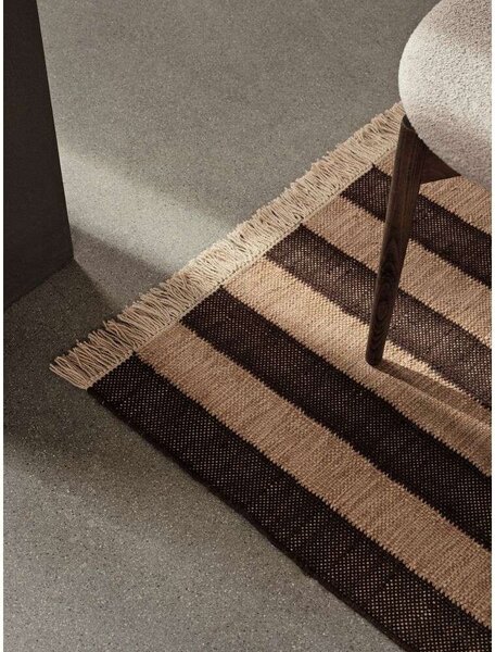 Ferm LIVINGferm LIVING - Ives Runner 80x200 Tan/Chocolate ferm LIVING