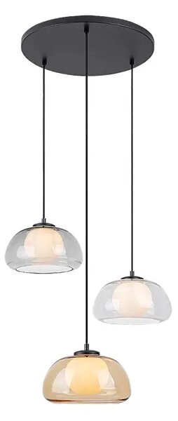 Elowen VISEČA SVETILKA G9 3x MAX 5W/ČRNA/IP20 RA72276