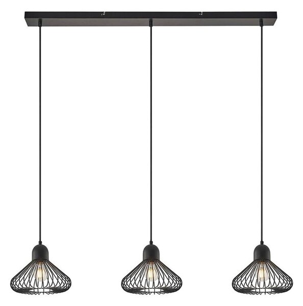 LindbyLindby - Metehan 3 Pendant Black Lindby