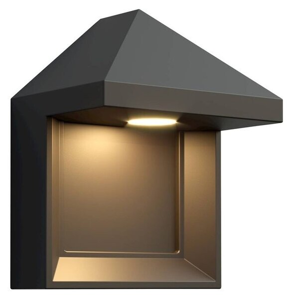 LucandeLucande - Zalinda Outdoor Wall Lamp Dark Grey Lucande