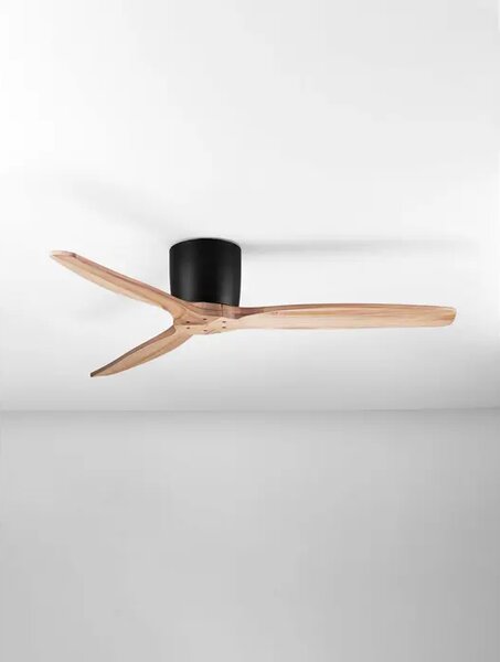 STROPNI VENTILATOR NINEMIA ČRNO-SVETLI LES 40W 220-240V IP20 NL9952370