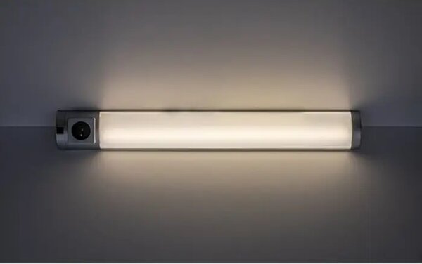 Soft2E LED OSVETLITEV ZA POLICE 8W/SREBRNA/IP20/450lm RA78039