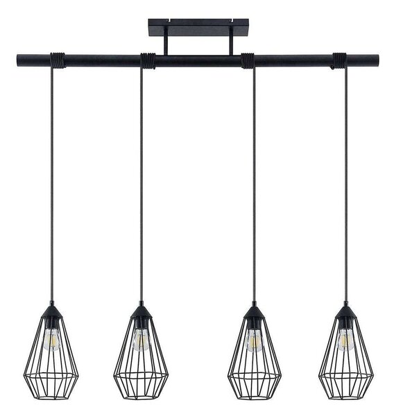 LindbyLindby - Remus 4 Pendant Black Lindby