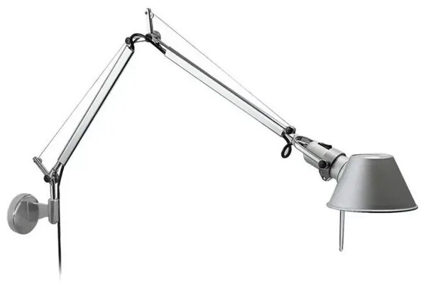 TOLOMEO LED STENSKA SVETILKA Z NOSILCEM 10W/593lm/3000K ALUMINIJASTA A004800+A025150 AR004800+AR025150