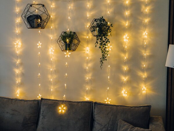 LED svetlobna veriga STARS 200 cm