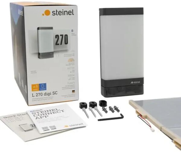 LED ZUNANJA STENSKA SVETILKA S SENZORJEM IN BLUETOOTH L 270 SC ANTRACIT 7,8 W 3000 K L270 SC ANT