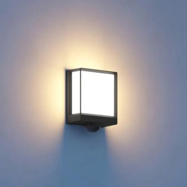 LED ZUNANJA STENSKA SVETILKA S SENZORJEM IN BLUETOOTH L 40 SC ANTRACIT 12,9 W 3000 K L40 SC ANT