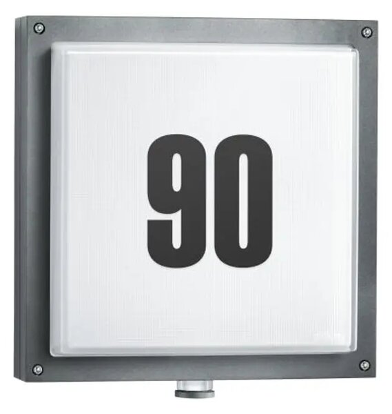 LED ZUNANJA STENSKA SVETILKA S SENZORJEM L 690 S PMMA ANTRACIT 8,5 W 700 lm L690 S PMMA ANT