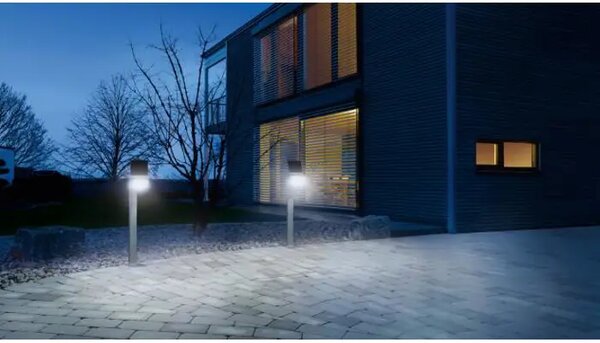 LED ZUNANJA TALNA SVETILKA S SENZORJEM XSOLAR GL-S ANTRACITNA V2 XSOLAR GL-S ANT V2