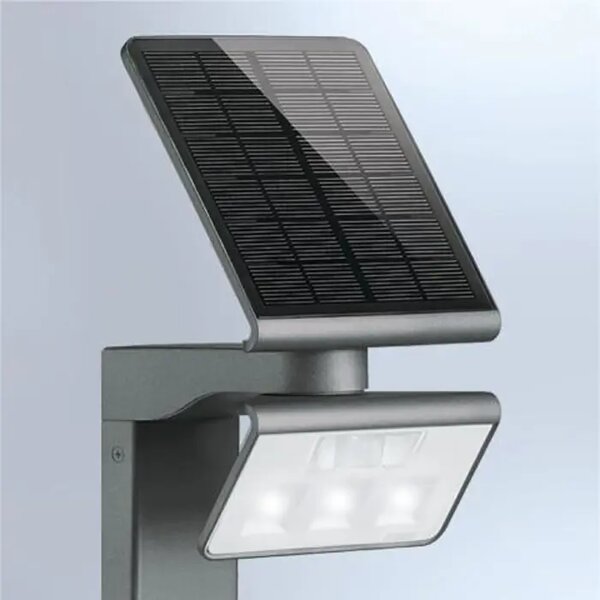 LED ZUNANJA TALNA SVETILKA S SENZORJEM XSOLAR GL-S ANTRACITNA V2 XSOLAR GL-S ANT V2