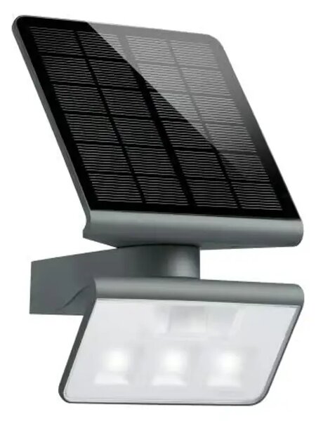LED ZUNANJA STENSKA SVETILKA S SENZORJEM XSOLAR LS ANTRACIT V2 XSOLAR L-S ANT V2