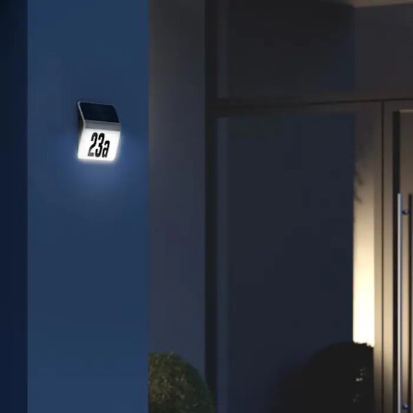 LED ZUNANJA STENSKA SVETILKA XSOLAR SOL-O HN ANTRACIT XSOLAR SOL-O HN ANT