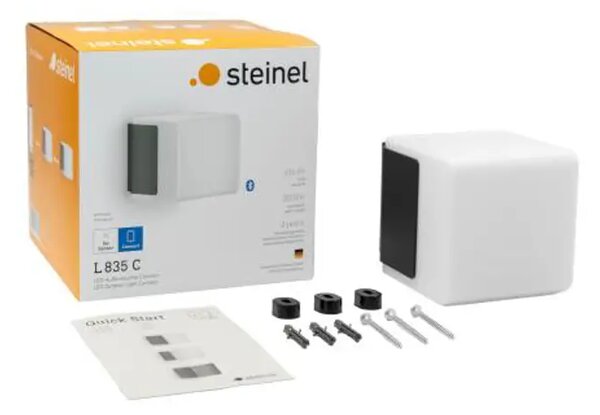 LED ZUNANJA STENSKA LUČ BLUETOOTH L 835 C ANTRACIT 9,1 W 3000 K 616 lm L835 C ANT