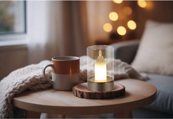 Mömax Okrasna Led-svetilka Flammi