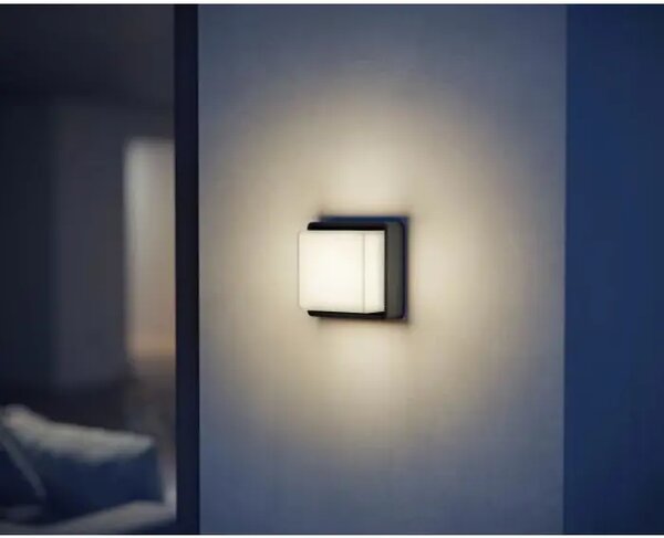 LED ZUNANJA STENSKA LUČ BLUETOOTH L 845 C ANTRACIT 9W 3000K 719lm L845 C ANT