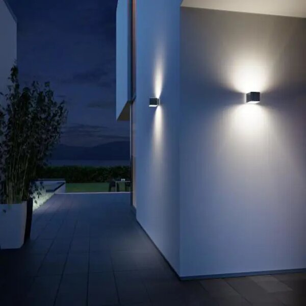 LED ZUNANJA STENSKA LUČ BLUETOOTH L 840 C ANTRACIT 9,1 W 3000 K 319 lm L840 C ANT