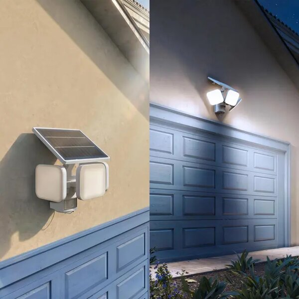 Zyren VANJSKI ZIDNI SOLARNI REFLEKTOR SA SENZOROM 24.5W 5000K BIJELA 8721103105493
