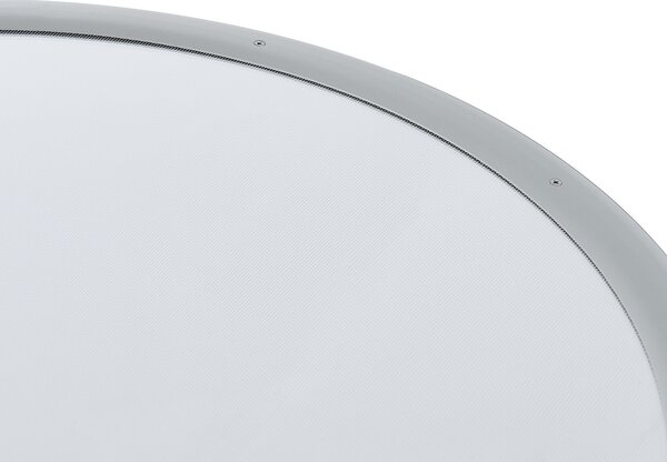 Deko-Light LED viseča svetilka PANEL, siva, Ø 63 cm, kovinska, CCT, zatemnitev, 50 W, zatemnjen, Kovinska, Študija / pisarna, Aluminij, Sodobni