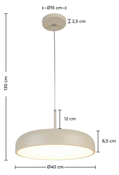 Mömax Viseča Led-svetilka Mike