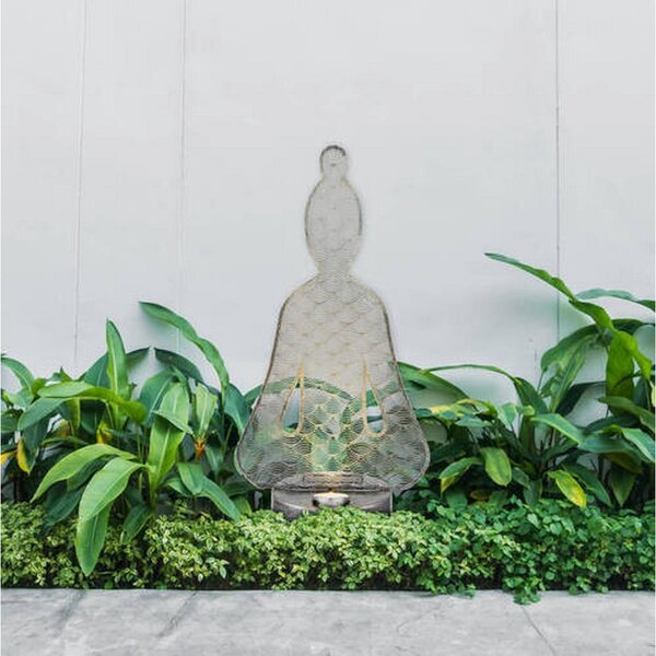 Globo Solarna Svetilka Buddha, S Sijalko