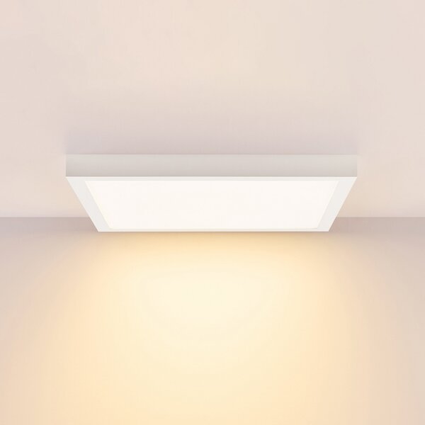 Deko-Light LED panel PRO OFFICE SANO, 63 x cm, DALI, bela kovina CCT, zatemnjen, Bela, Študija / pisarna, Aluminij