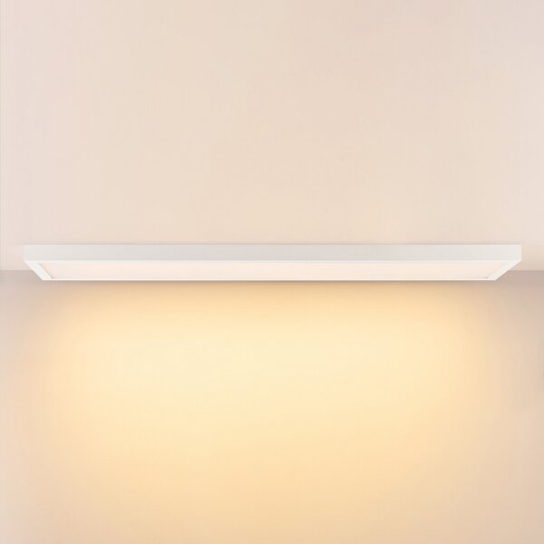 Deko-Light LED panel PRO OFFICE SANO, 153 x 33 cm, DALI bela kovina CCT, zatemnjen, Bela, Študija / pisarna, Aluminij