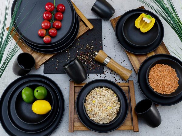 Creatable Kombinirani Servis Uno Black, 16-Delni