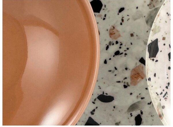 Creatable Jedilni Servis Terrazzo Mix, 12-Delni