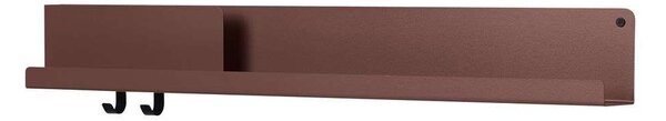 MuutoMuuto - Folded Shelves 96x13 Deep Red Muuto