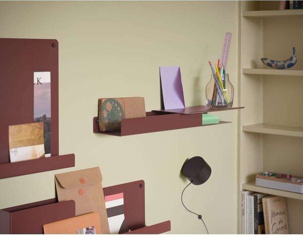 MuutoMuuto - Folded Shelves 51x22 Deep Red Muuto