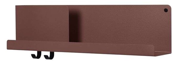 MuutoMuuto - Folded Shelves 63x16,5 Deep Red Muuto