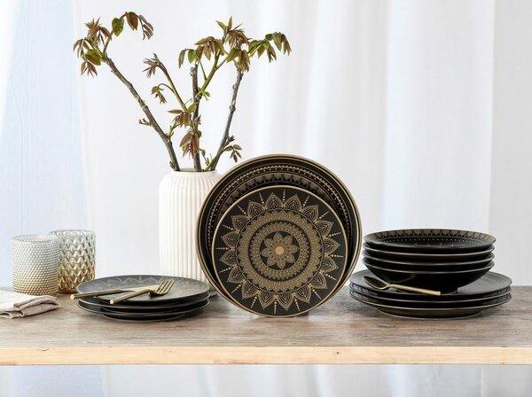 Creatable Jedilni Servis Mandala, 12-Delni