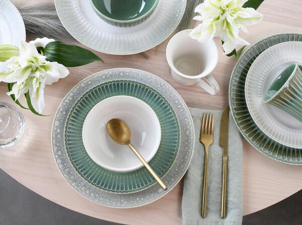 Creatable Kombinirani Servis Celadon Mix, 16-Delni