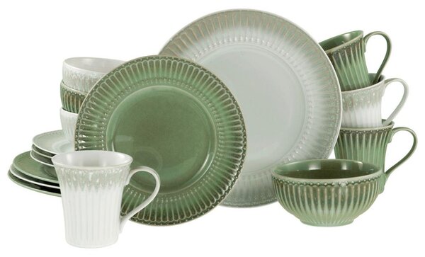 Creatable Kombinirani Servis Celadon Mix, 16-Delni