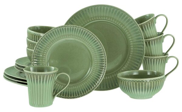 Creatable Kombinirani Servis Celadon Green, 16-Delni