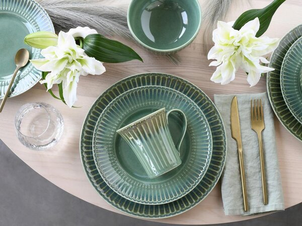 Creatable Kombinirani Servis Celadon Green, 16-Delni