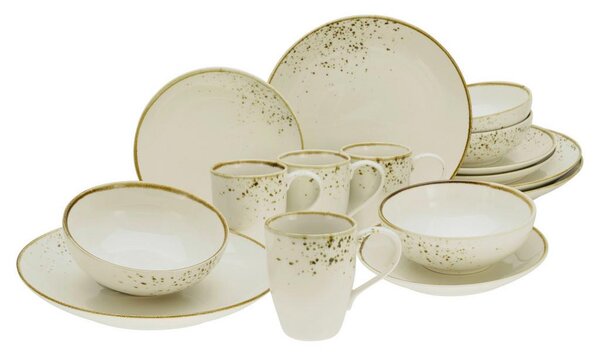 Creatable Kombinirani Servis Natural Living, 16-Delni