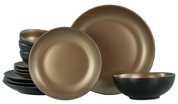 Creatable Jedilni Servis Glamour Gold, 12-Delni