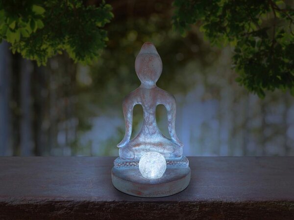 Globo Solarna Svetilka Buddha, S Sijalko